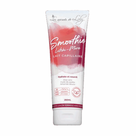 Smoothie Litchi-Mûre Lait sans rinçage très nourrissant - 250ml