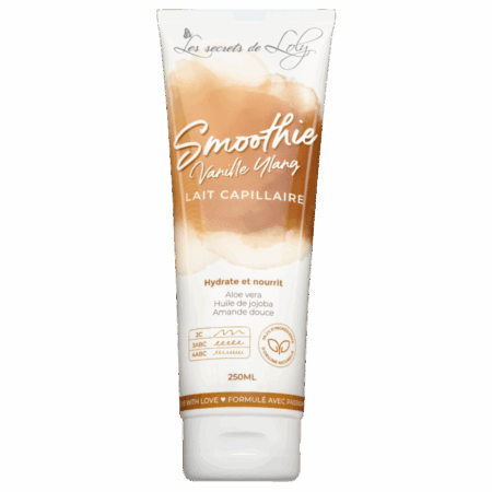Smoothie Vanille Ylang Lait sans rinçage très nourrissant - 250ml