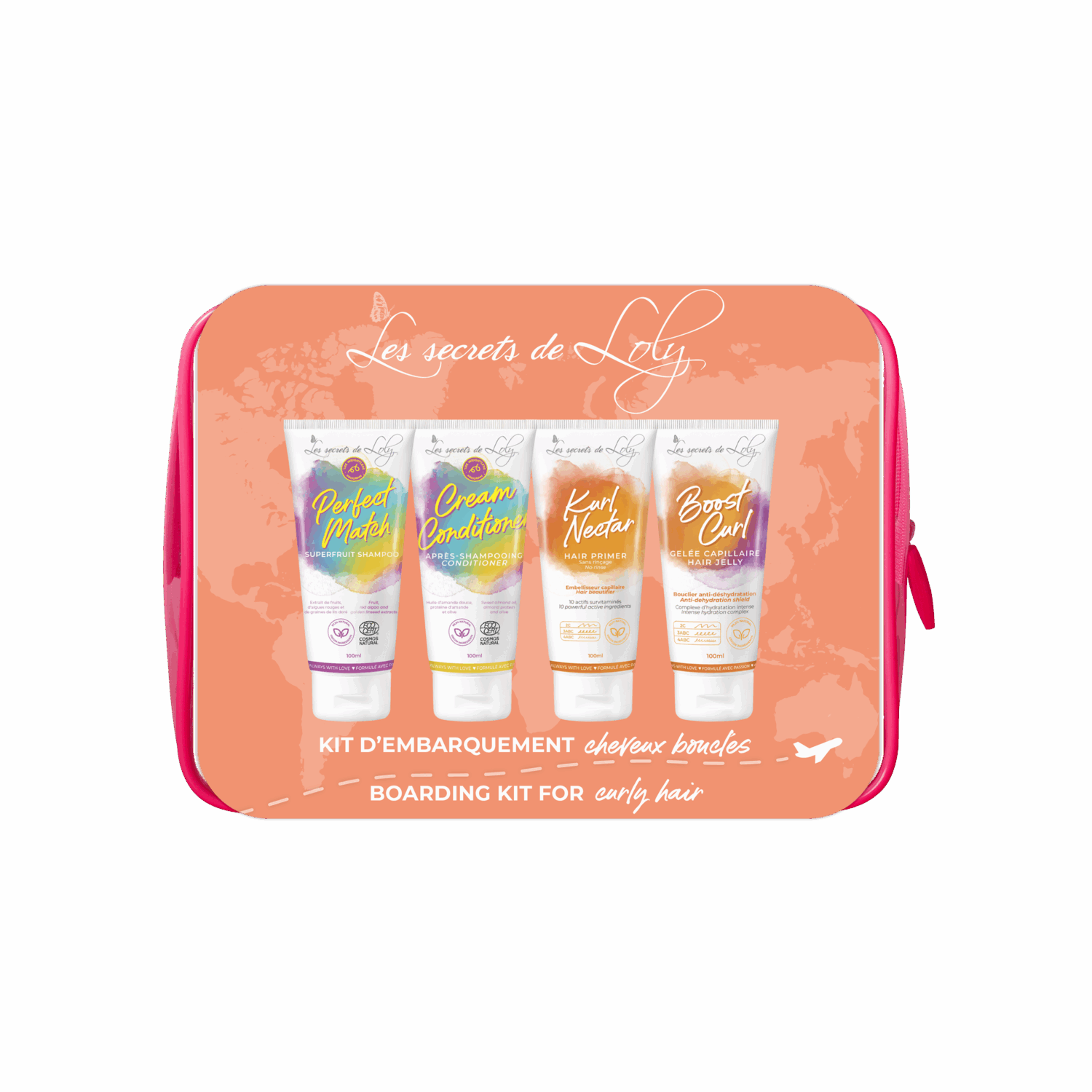 Kit d'embarquement pour cheveux bouclés - Les Secrets de Loly