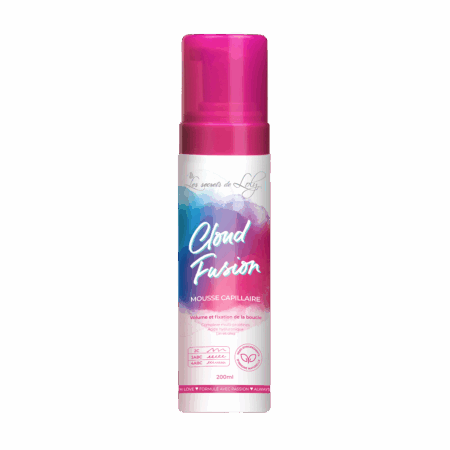 Cloud Fusion mousse capillaire volume et fixation des boucles - 200ml