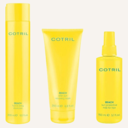 Cotril Beach Milk Routine : soin complet pour cheveux exposés au soleil