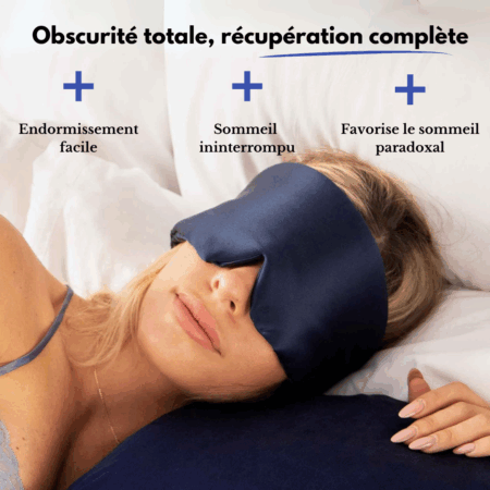 Masque de nuit réparateur en soie - MOONE