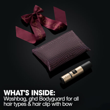 Coffret Cadeau GHD Cherry Chic Collection – Spray Thermoprotecteur + Ruban Cheveux