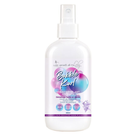 Bubble Kurl – Spray démêlant enfant sans rinçage - Les Secrets de Loly - 250ml