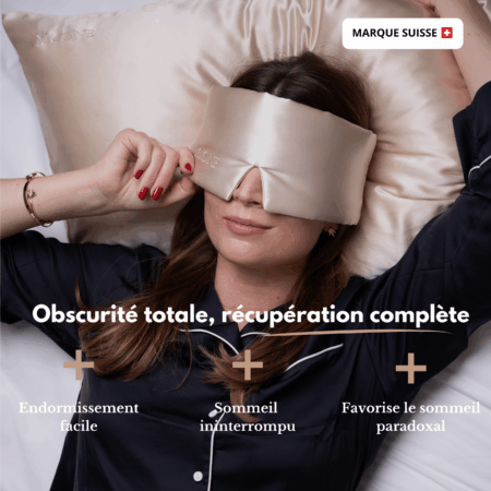 Masque de nuit réparateur en soie - MOONE - 5 coloris